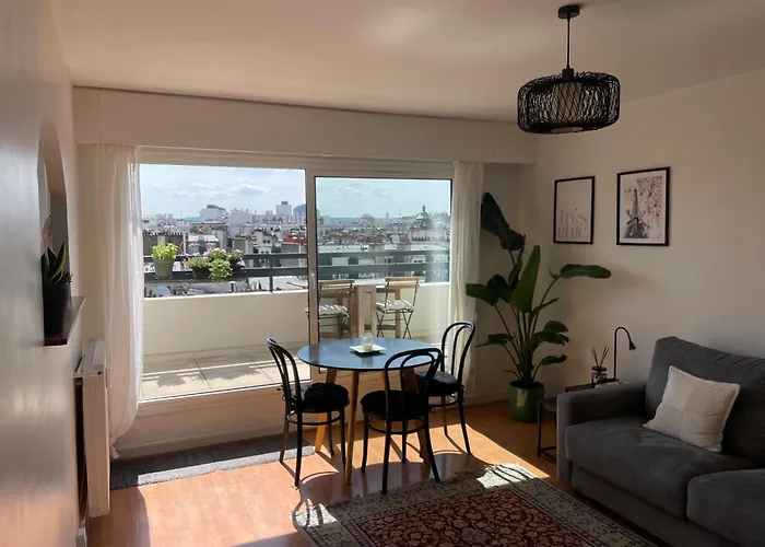 Home F8 - Terrace Paris\'S View, Eiffel Tower Area