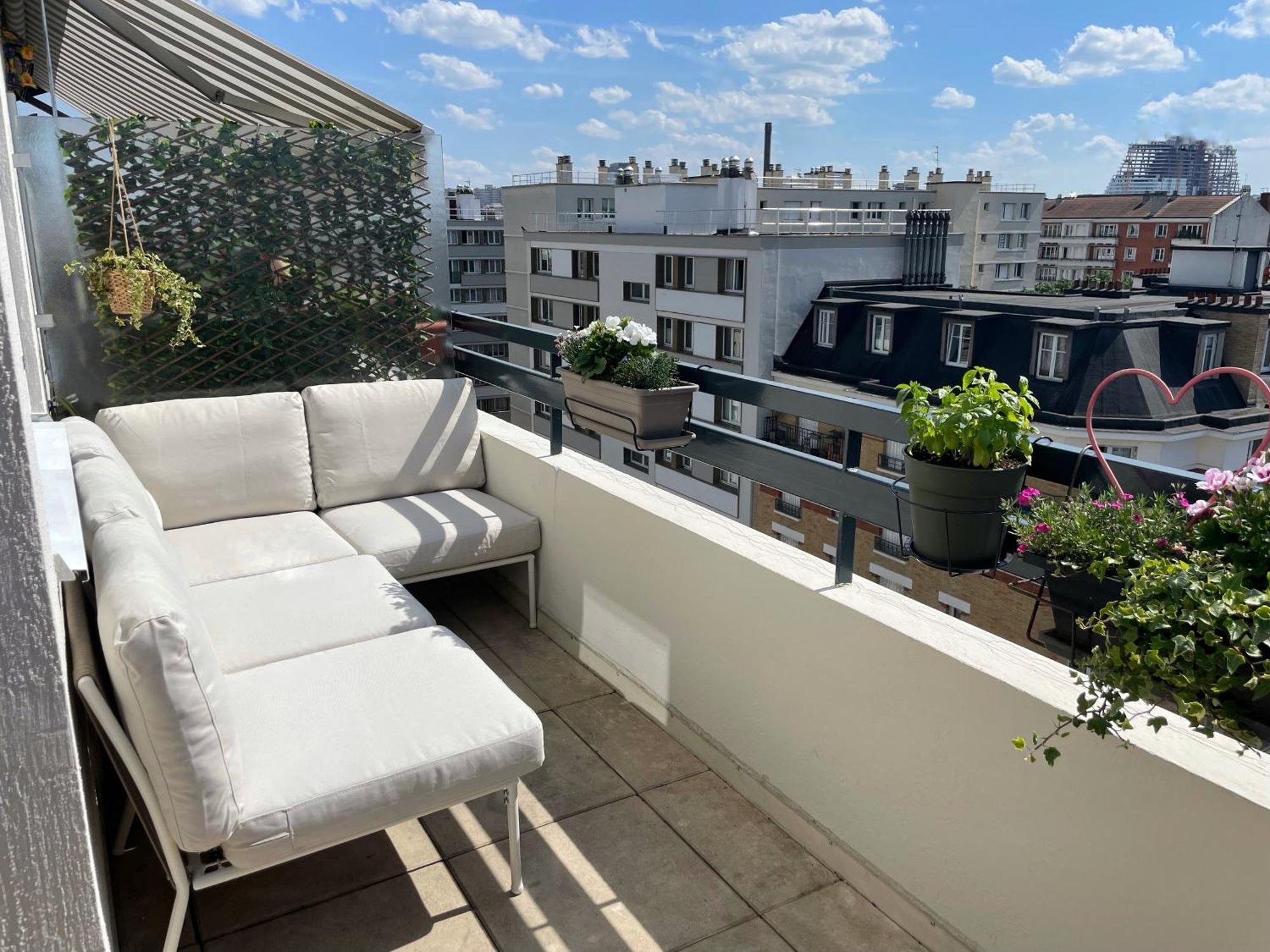 Apartment F8 - Terrace Paris's View, Eiffel Tower Area